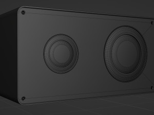 Audio System Modello 3D