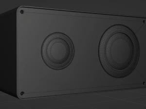Audio System 3D Model