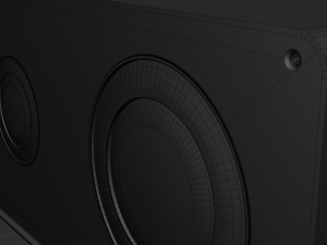 Audio System Modello 3D