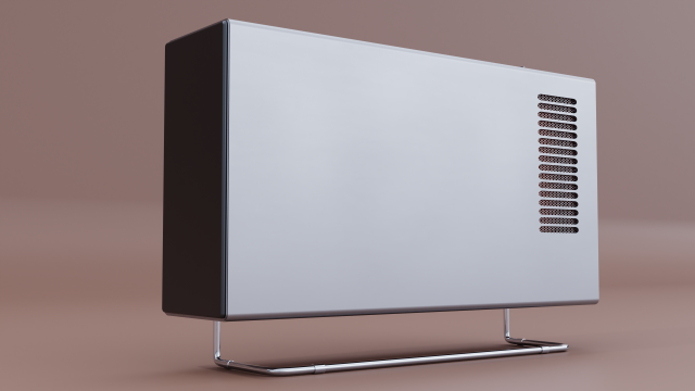 Electric Convector 3D-Modell .c4d .max .obj .3ds .fbx .stl .blend 