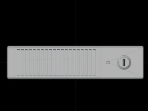 Electric Convector 3D Model