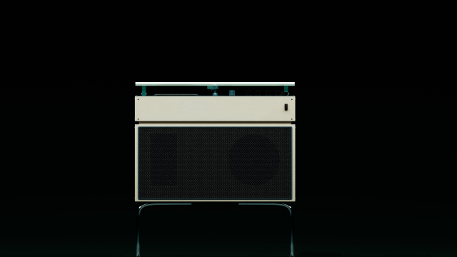 Audio System 3D मॉडल .c4d .max .obj .3ds .fbx .stl .blend 