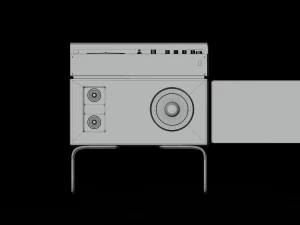 Audio System 3D Model