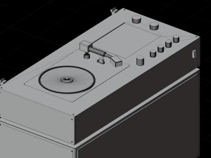 Audio System 3D Model