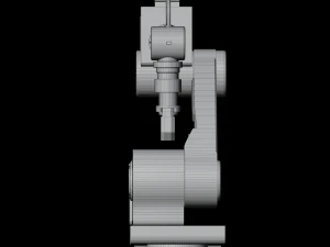 Industrial Robot S 3D Model
