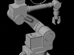 Industrial Robot S 3D Model