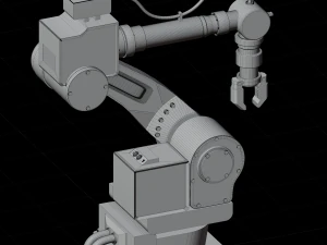 Industrial Robot S 3D Model