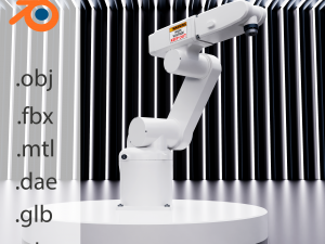 Industrial Robot B Modelo 3D