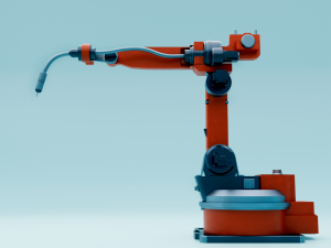 Industrial robotic arm for welding Modelo 3D