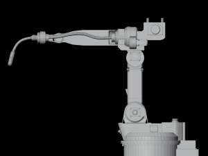 Industrial robotic arm for welding Modelo 3D