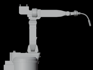 Industrial robotic arm for welding Modelo 3D