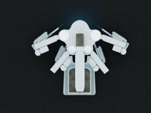 Surgical Robotic System da Vinci Modelo 3D