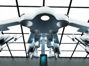 Surgical Robotic System da Vinci Modelo 3D