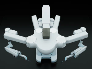 Surgical Robotic System da Vinci 3D Model