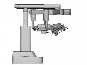 Surgical Robotic System da Vinci Modelo 3D