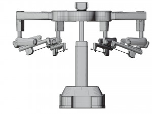 Surgical Robotic System da Vinci Modelo 3D