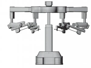 Surgical Robotic System da Vinci 3D Model