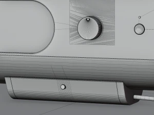 Speaker plastic 3D Model
