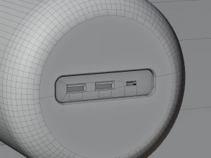 Speaker plastic 3D Model