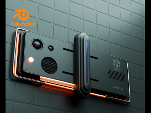 Baseline test Blade Runner 2049 concept computer 3D 모델