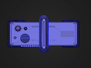 Baseline test Blade Runner 2049 concept computer 3D Model