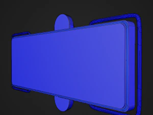 Baseline test Blade Runner 2049 concept computer 3D Model