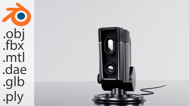 Sci-Fi Rangefinder Modelo 3D .c4d .max .obj .3ds .fbx .stl .blend 