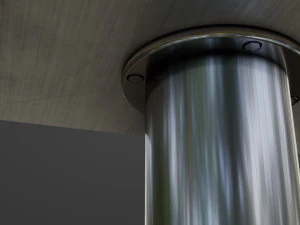Metal Table 3D Model