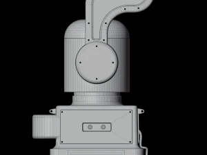 Welding Industrial Robot 3D Model