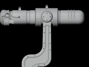 Welding Industrial Robot 3D Model