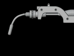 Welding Industrial Robot 3D Model
