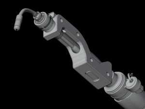 Welding Industrial Robot 3D Model