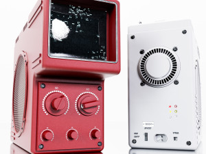 Old TV Modello 3D