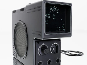 Old TV 3D Model