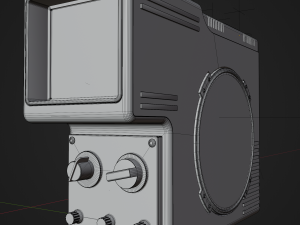 Old TV Modello 3D