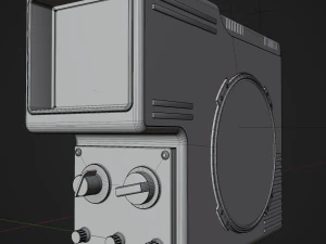 Old TV 3D Model