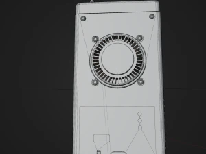Old TV 3D Model