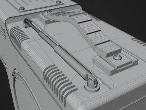 Old TV Modello 3D