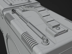 Old TV 3D Model