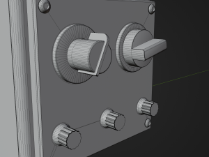 Old TV Modello 3D