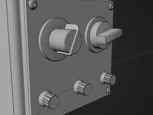 Old TV 3D Model