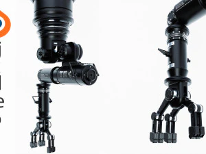 산업용 로봇 3D 모델