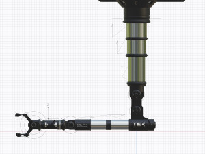 Industrial Robot Model 3D
