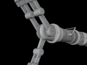 Industrial Robot Model 3D