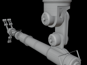 Industrial Robot Model 3D