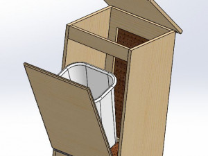 Trash Can 3D Model