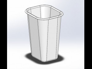 Trash Can 3D Model