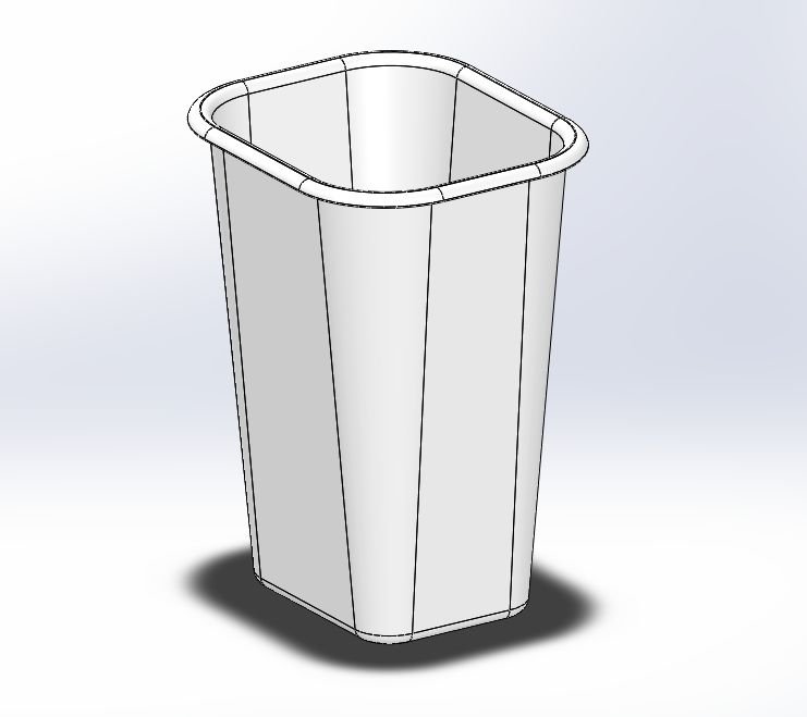 Trash can v1 3D Model in Parts 3DExport