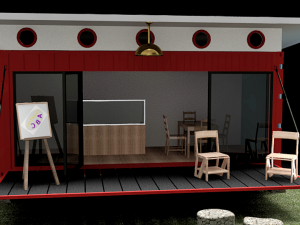 Tiny House 3D Model
