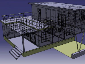 House Plan 3D Print Model